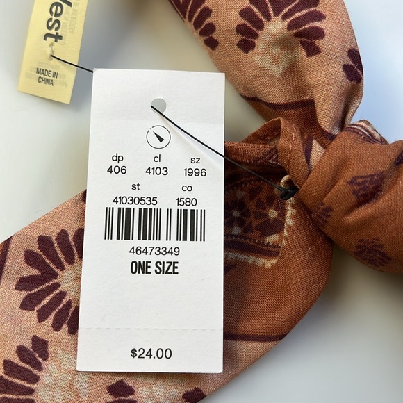 UpWest Women’s Classic Bandana R165 - Picture 4 of 5